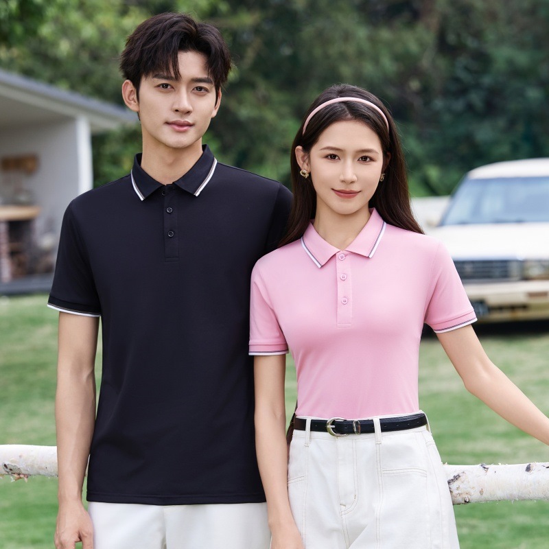 职业POLO定制-翻领短袖工作服定制服务