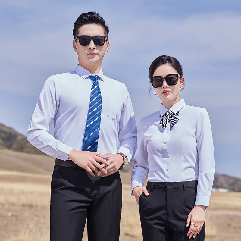职业衬衫定制-企业职工服装职业衫定制服务